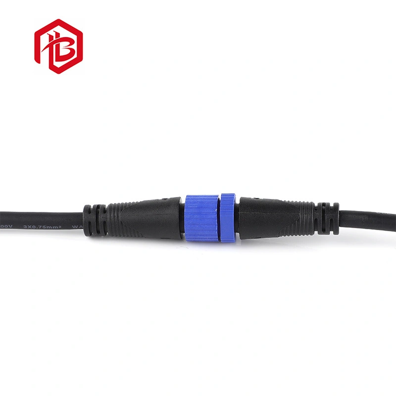 PVC/Nylon Waterproof LED IP67 Wire Male Female Circular Connector Electrical Cable IP68 220V Plug M15 Gyd Bett Connector