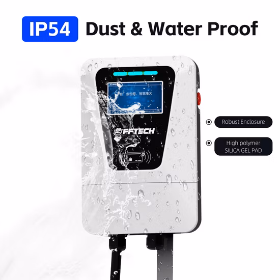 EV Charging Pedestal 7kw Home Car Charger Easy Install Single Connector